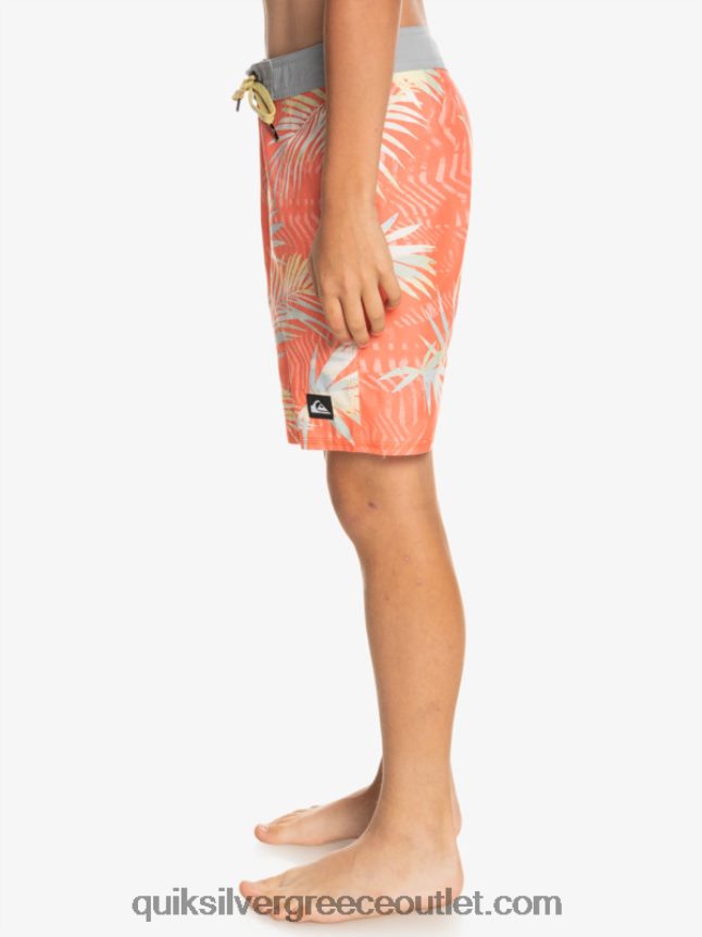 8-16 καθημερινά qs 69 16 boardshorts Quiksilver αγόρια 66LP842139 φρέσκος σολομός