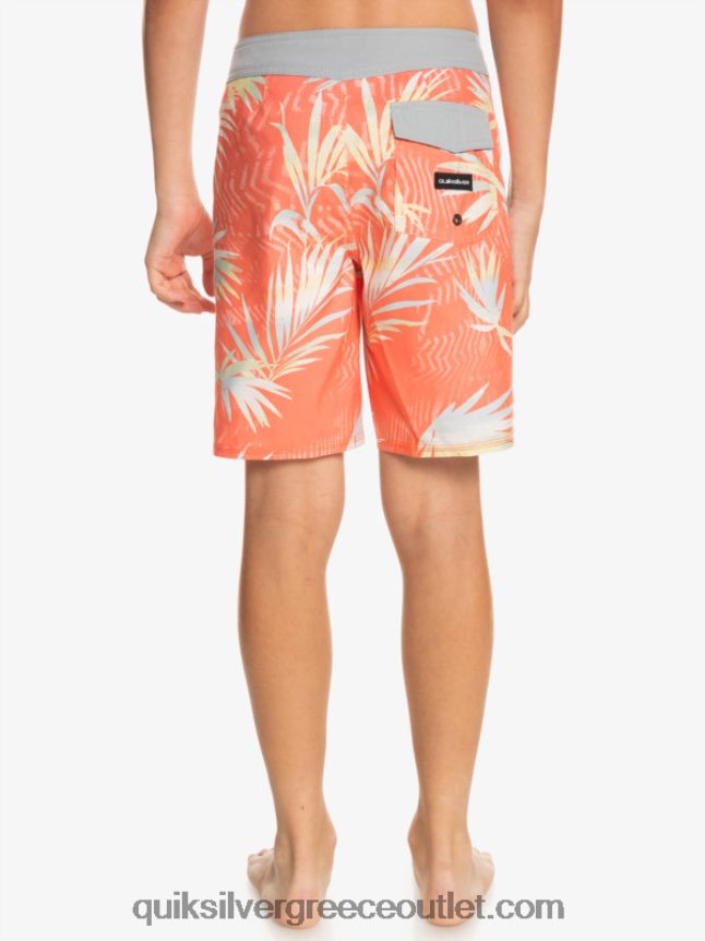 8-16 καθημερινά qs 69 16 boardshorts Quiksilver αγόρια 66LP842139 φρέσκος σολομός