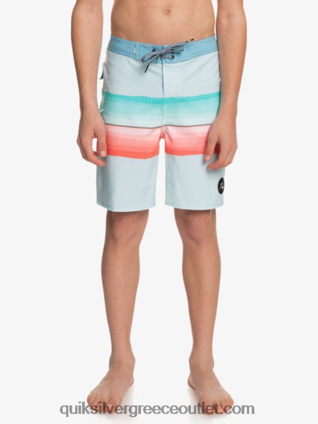 8-16 απόχρωση ρητίνης surfsilk 17 boardshorts Quiksilver αγόρια 66LP842300 διακριτικά μπλε