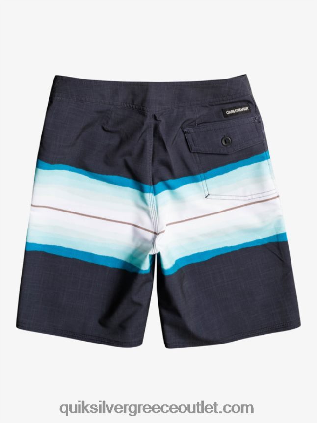 8-16 απόχρωση ρητίνης surfsilk 17 boardshorts Quiksilver αγόρια 66LP842301 μαύρος