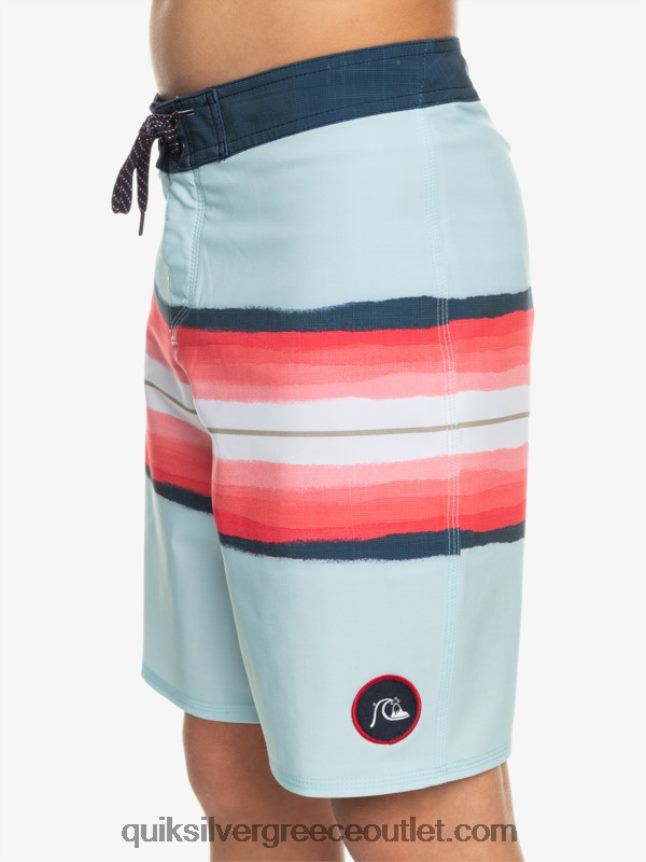 8-16 απόχρωση ρητίνης surfsilk 17 boardshorts Quiksilver αγόρια 66LP842302 μπλε γκρι