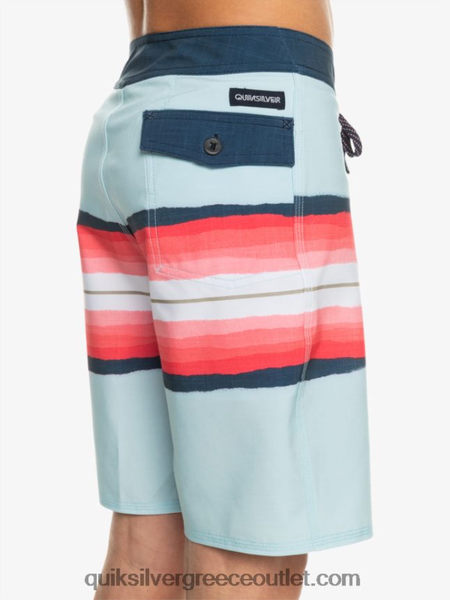 8-16 απόχρωση ρητίνης surfsilk 17 boardshorts Quiksilver αγόρια 66LP842302 μπλε γκρι