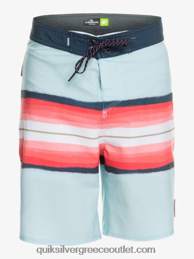 8-16 απόχρωση ρητίνης surfsilk 17 boardshorts Quiksilver αγόρια 66LP842302 μπλε γκρι