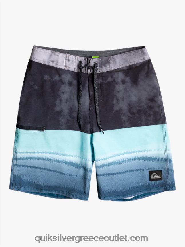 8-16 surfsilk five-0 17 boardshorts Quiksilver αγόρια 66LP842298 μαύρος