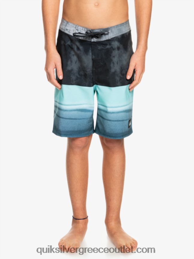 8-16 surfsilk five-0 17 boardshorts Quiksilver αγόρια 66LP842298 μαύρος