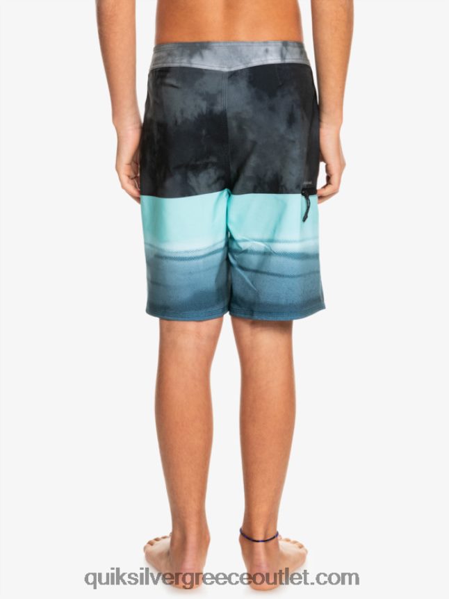 8-16 surfsilk five-0 17 boardshorts Quiksilver αγόρια 66LP842298 μαύρος