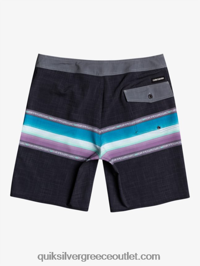 8-16 surfsilk sun ξεθώριασε 17 boardshorts Quiksilver αγόρια 66LP842280 μαύρος