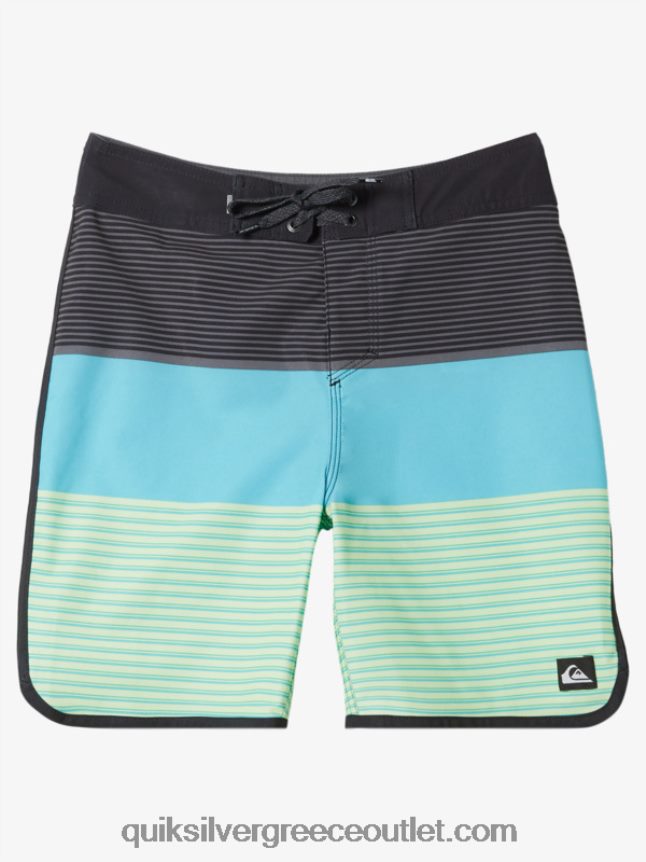 8-16 surfsilk tijuana 17 boardshorts Quiksilver αγόρια 66LP841982 μαύρος