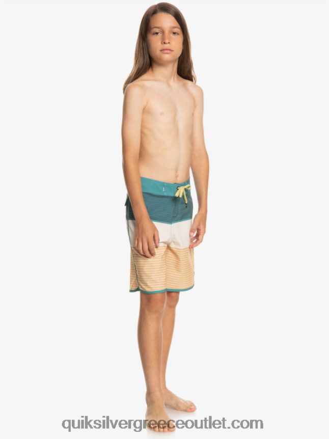 8-16 surfsilk tijuana 17 boardshorts Quiksilver αγόρια 66LP841985 σιτάρι