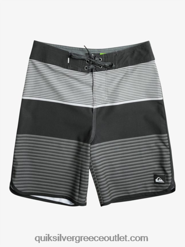 8-16 surfsilk tijuana 17 boardshorts Quiksilver αγόρια 66LP841987 μαύρος