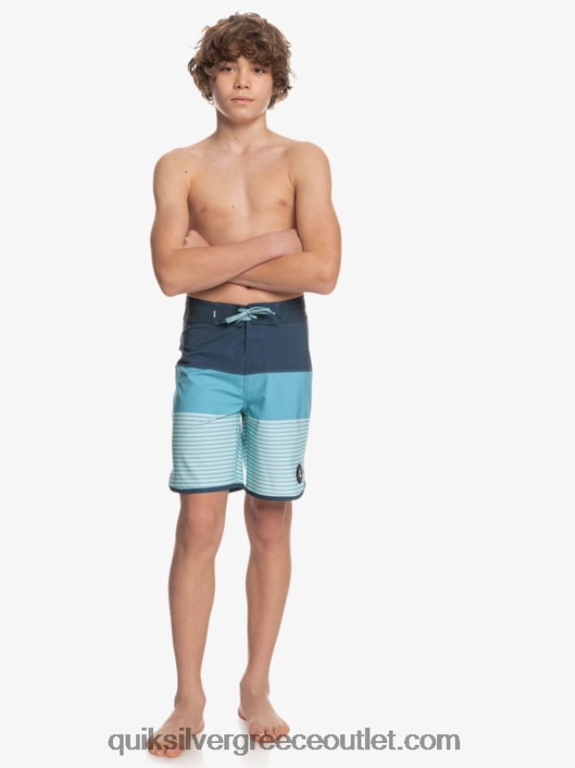 8-16 surfsilk tijuana yth 17 boardshort Quiksilver αγόρια 66LP842269 διακριτικά μπλε