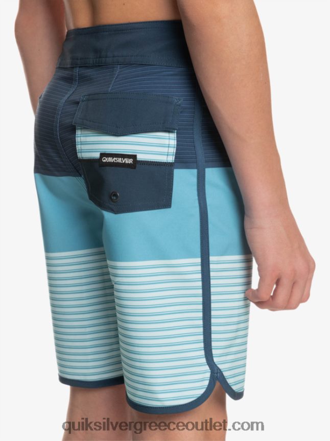 8-16 surfsilk tijuana yth 17 boardshort Quiksilver αγόρια 66LP842269 διακριτικά μπλε
