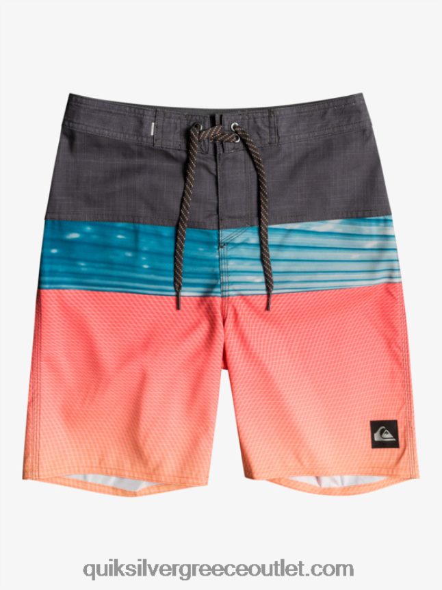 8-16 καθημερινό πάνελ yth 17 σύντομο πίνακα Quiksilver αγόρια 66LP842275 πορτοκαλί ποπ
