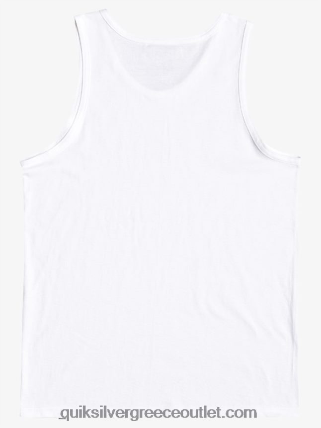 2-7 σε κίνδυνο τανκ μπλουζάκι Quiksilver αγόρια 66LP842266 άσπρο