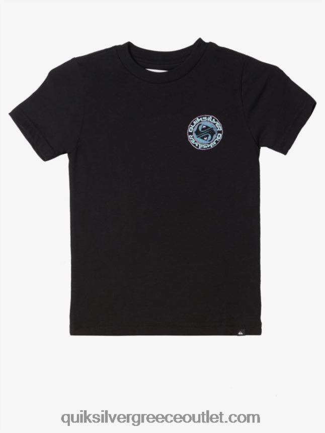 Μπλουζάκι 2-7 αλμυρά παραμύθια Quiksilver αγόρια 66LP841952 μαύρος