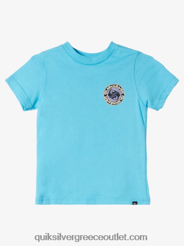 Μπλουζάκι 2-7 αλμυρά παραμύθια Quiksilver αγόρια 66LP841953 ποτάμι μπλε