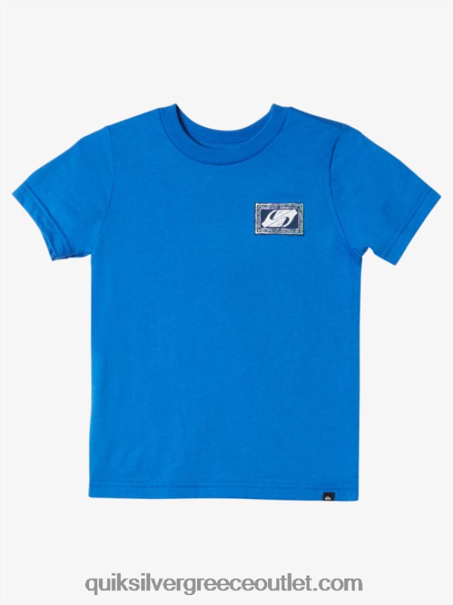 Μπλουζάκι 2-7 echoed beat Quiksilver αγόρια 66LP841948 τουρκική θάλασσα