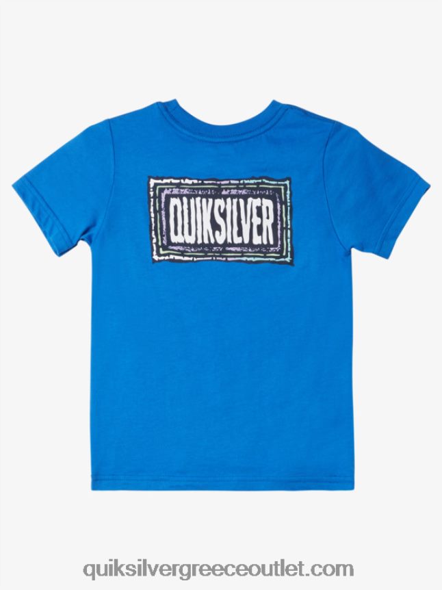 Μπλουζάκι 2-7 echoed beat Quiksilver αγόρια 66LP841948 τουρκική θάλασσα