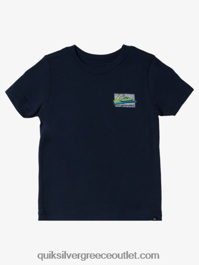 2-7 ρετρό fade μπλουζάκι Quiksilver αγόρια 66LP842144 ναυτικό μπλέιζερ