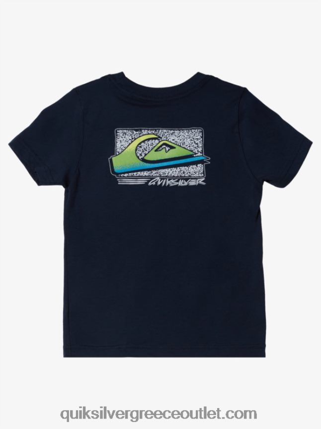 2-7 ρετρό fade μπλουζάκι Quiksilver αγόρια 66LP842144 ναυτικό μπλέιζερ