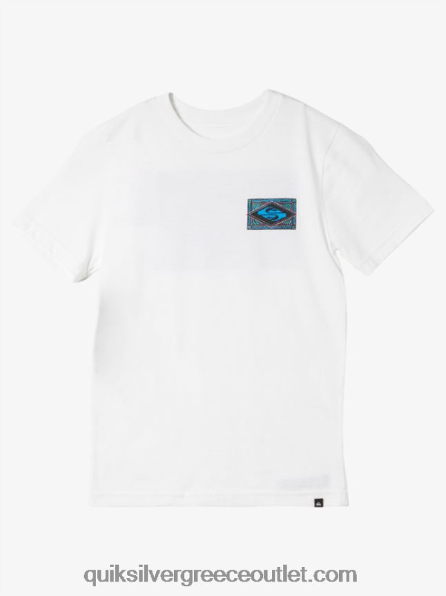 Δονούμενη μπλούζα 8-16 Quiksilver αγόρια 66LP841943 άσπρο