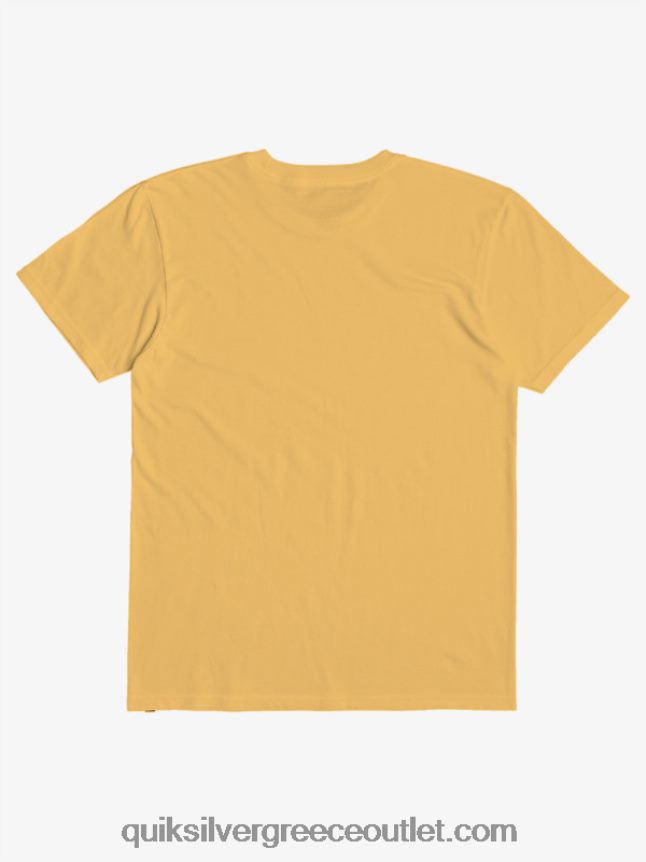 8-16 μεταξύ των γραμμών μπλουζάκι Quiksilver αγόρια 66LP842089 λαμπερό χρυσό