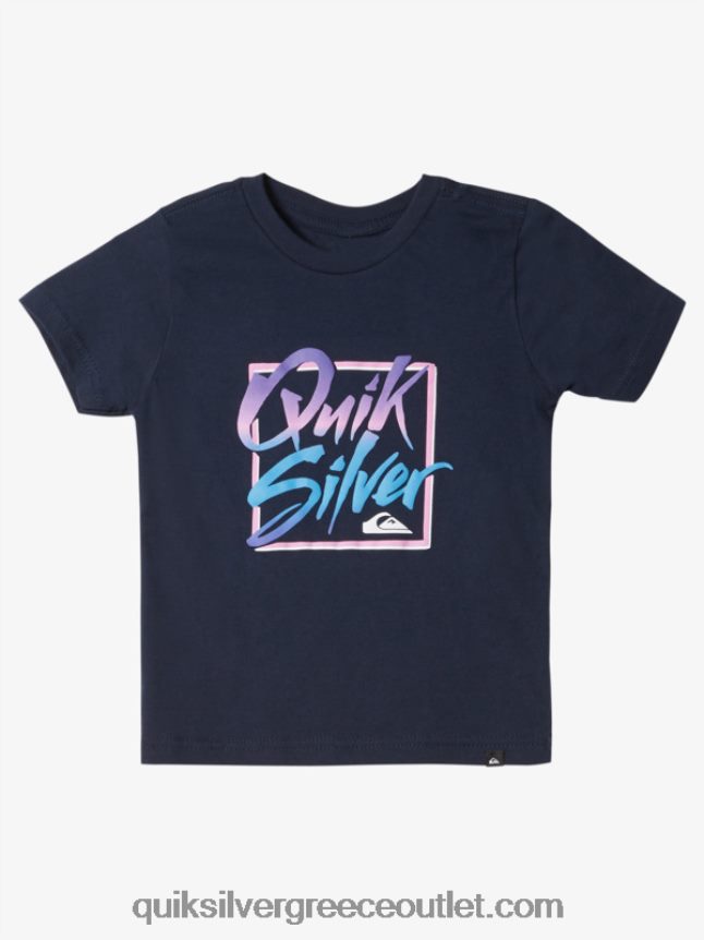 T-shirt 2-7 καλοκαιρινής αίσθησης Quiksilver αγόρια 66LP841975 ναυτικό μπλέιζερ