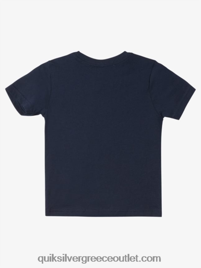 T-shirt 2-7 καλοκαιρινής αίσθησης Quiksilver αγόρια 66LP841975 ναυτικό μπλέιζερ