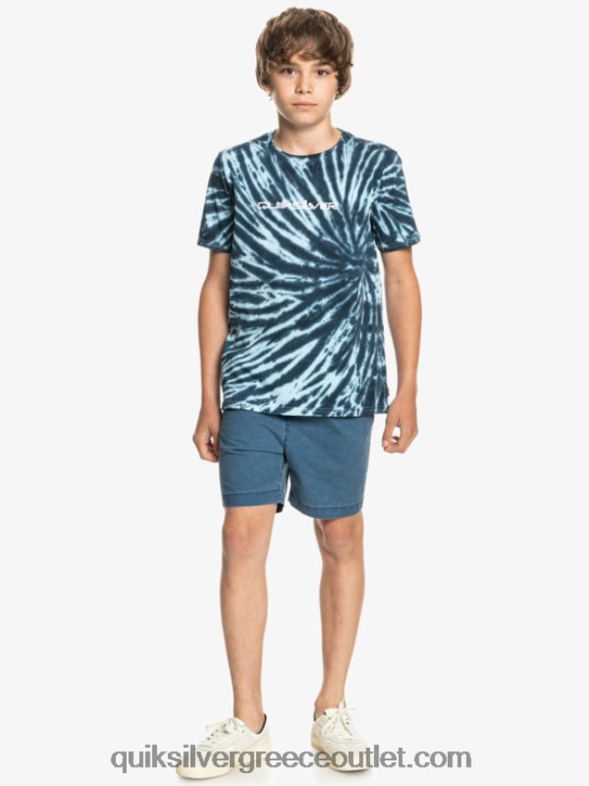 T-shirt 8-16 omni Quiksilver αγόρια 66LP842311 αέρινο μπλε