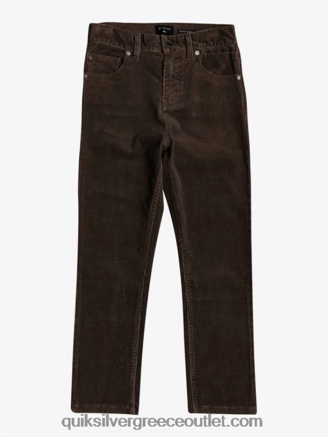 Κοτλέ παντελόνι κράκερ 8-16 Quiksilver αγόρια 66LP842331 demitasse