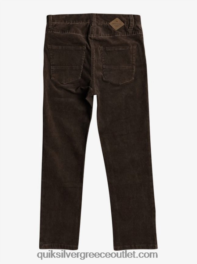 Κοτλέ παντελόνι κράκερ 8-16 Quiksilver αγόρια 66LP842331 demitasse