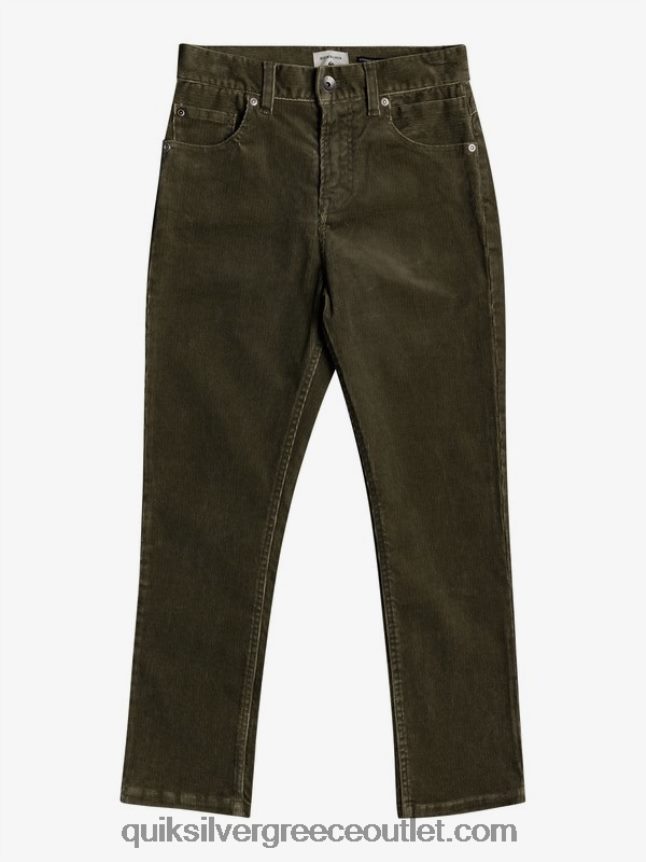 Κοτλέ παντελόνι κράκερ 8-16 Quiksilver αγόρια 66LP842332 Καλαμάτα