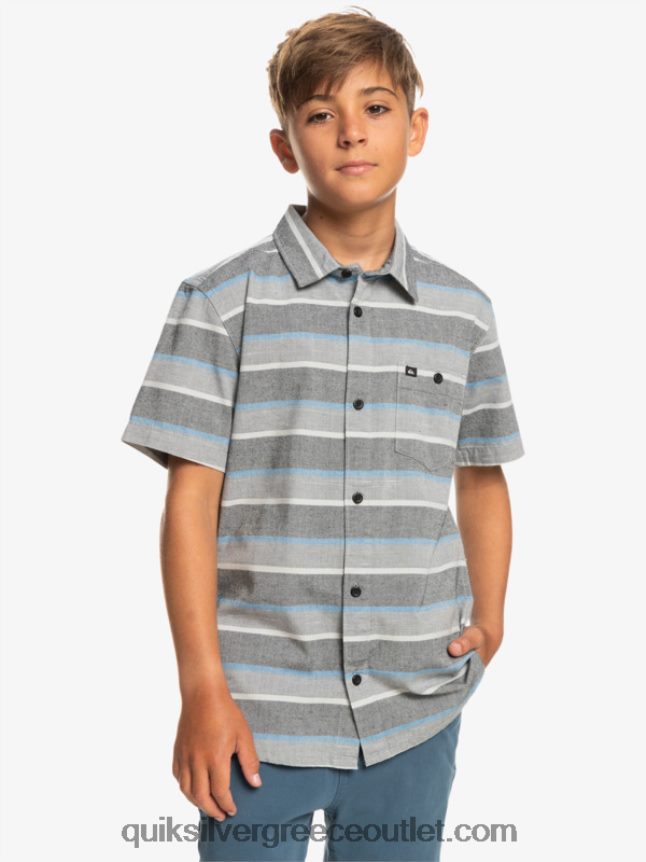 Πουκάμισο 8-16 Cali sunrise Quiksilver αγόρια 66LP842157 black cali sunrise 231