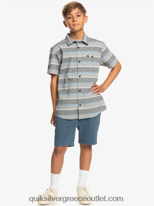 Πουκάμισο 8-16 Cali sunrise Quiksilver αγόρια 66LP842157 black cali sunrise 231