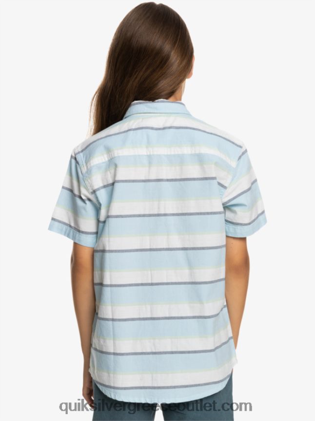 Πουκάμισο 8-16 Cali sunrise Quiksilver αγόρια 66LP842158 λευκή ανατολή του ηλίου Cali 231