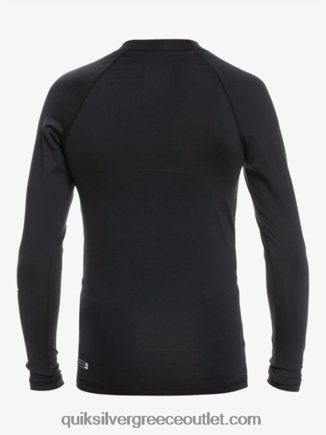 2-7 all time ls l/sl μπλουζάκι σερφ Quiksilver αγόρια 66LP842074 μαύρος
