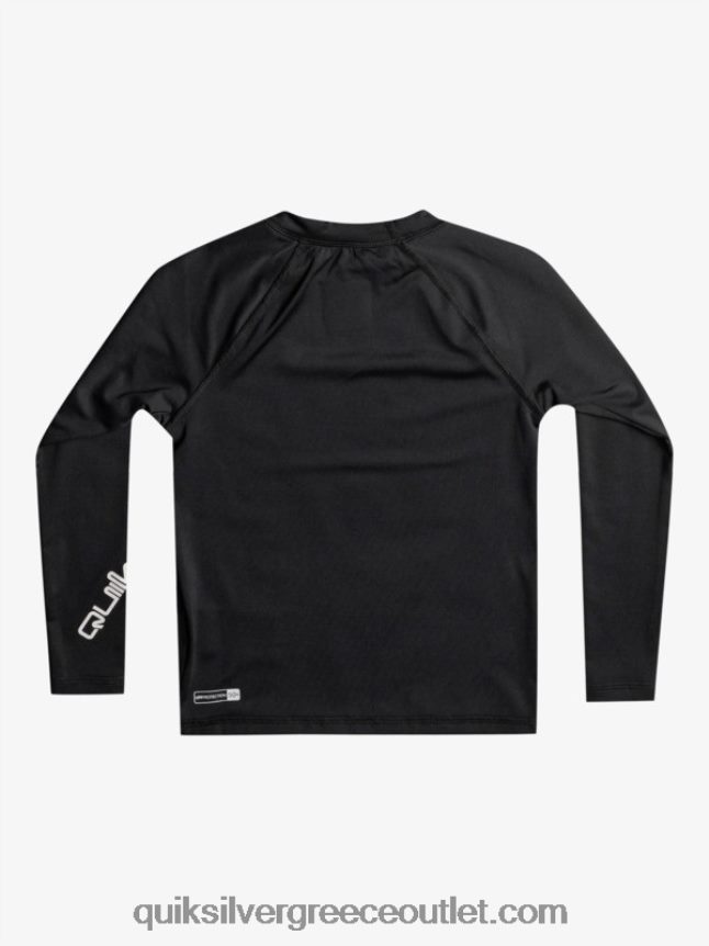 2-7 all time ls l/sl μπλουζάκι σερφ Quiksilver αγόρια 66LP842074 μαύρος