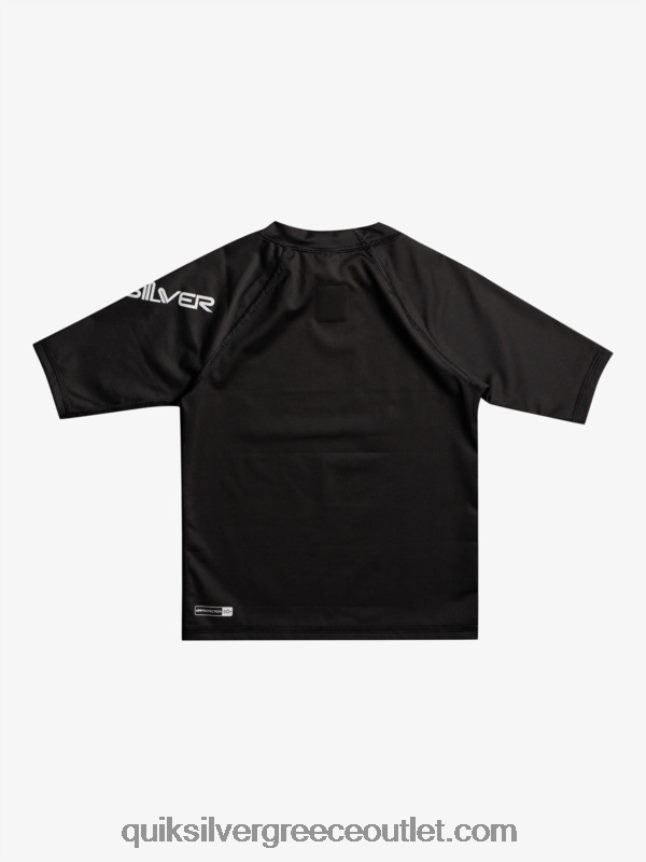 2-7 all time κοντομάνικο upf 50 rashguard Quiksilver αγόρια 66LP842127 μαύρος