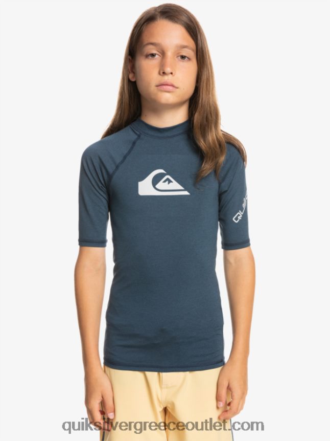 8-16 all time ss Youth s/sl tee surf Quiksilver αγόρια 66LP842061 ναυτικό σακάκι ρείκι