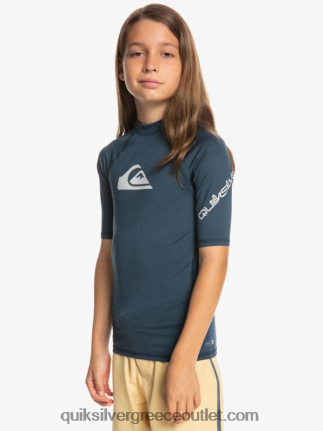 8-16 all time ss Youth s/sl tee surf Quiksilver αγόρια 66LP842061 ναυτικό σακάκι ρείκι