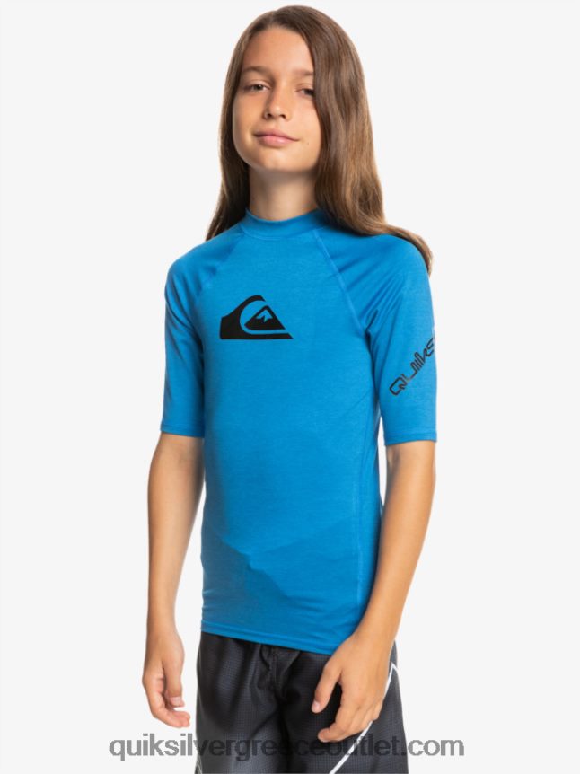 8-16 all time ss Youth s/sl tee surf Quiksilver αγόρια 66LP842063 αναπνευστήρας μπλε ερείκη