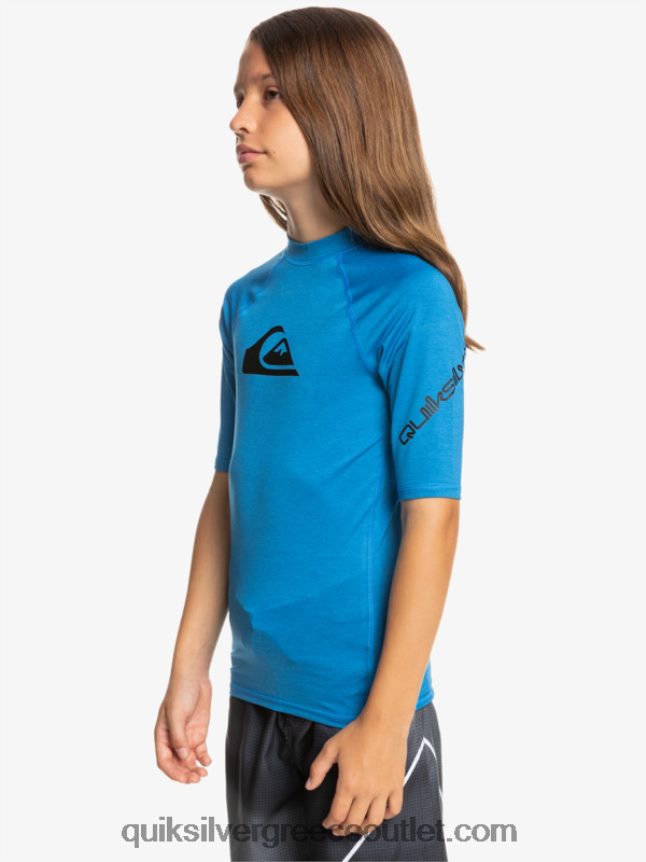 8-16 all time ss Youth s/sl tee surf Quiksilver αγόρια 66LP842063 αναπνευστήρας μπλε ερείκη