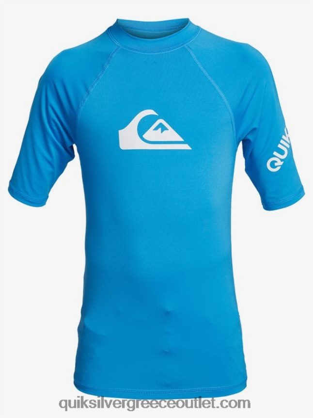 8-16 all time κοντομάνικο upf 50 rashguard Quiksilver αγόρια 66LP842244 φαιδρός