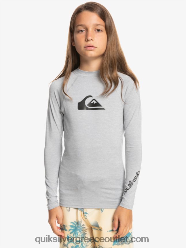 8-16 νεανικό μπλουζάκι όλων των εποχών l/sl surf Quiksilver αγόρια 66LP842096 χιονόνερο