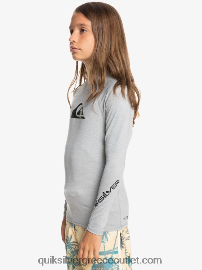 8-16 νεανικό μπλουζάκι όλων των εποχών l/sl surf Quiksilver αγόρια 66LP842096 χιονόνερο