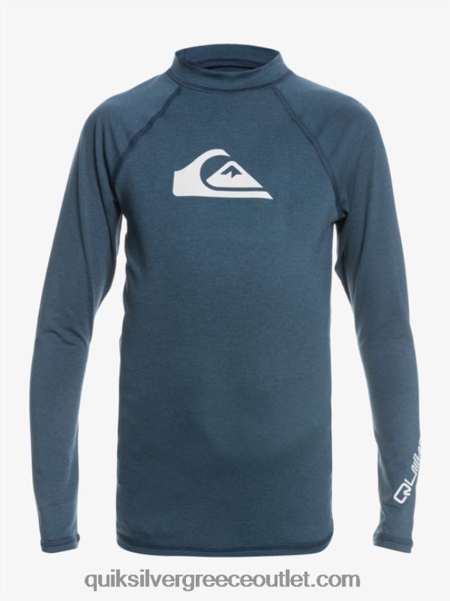 8-16 νεανικό μπλουζάκι όλων των εποχών l/sl surf Quiksilver αγόρια 66LP842099 ναυτικό σακάκι ρείκι