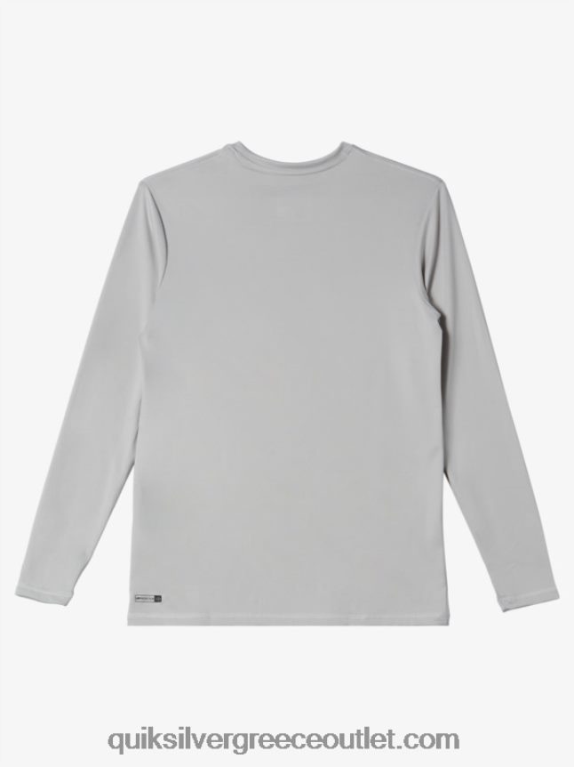 8-16 σταθερό σερί ls νεανικό l/sl μπλουζάκι σερφ Quiksilver αγόρια 66LP842119 γκρι βιολετί