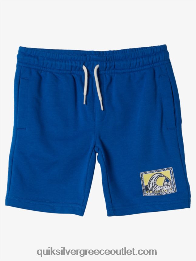 2-7 εύκολα τζόκερ Quiksilver αγόρια 66LP842078 αναπνευστήρας μπλε