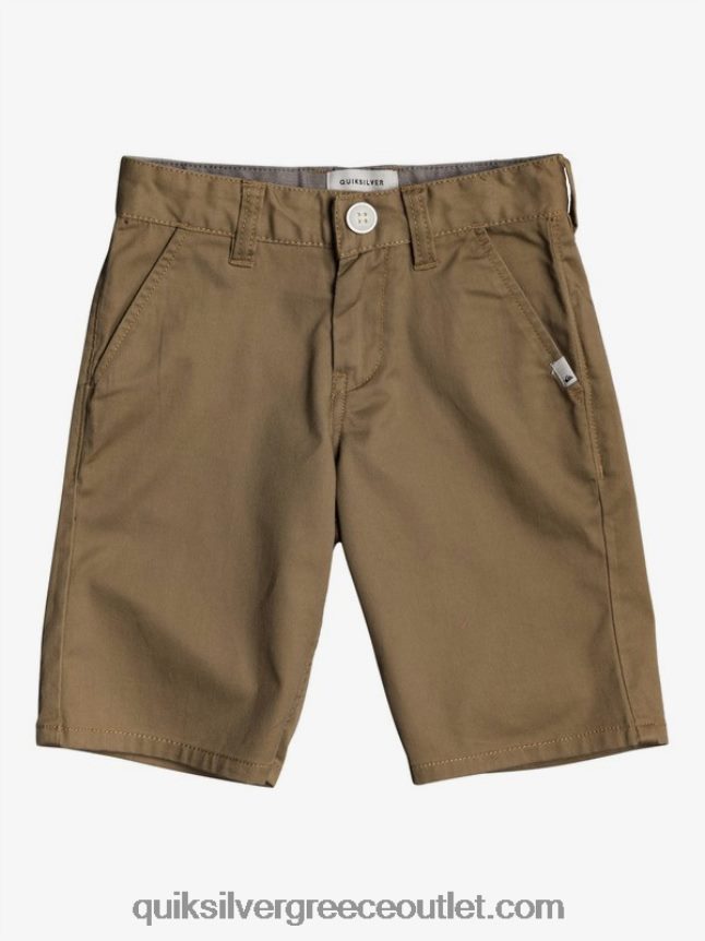 2-7 καθημερινά ενωσιακά σορτς chino Quiksilver αγόρια 66LP842103 φτελιά