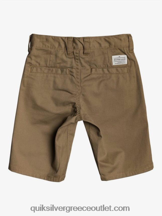 2-7 καθημερινά ενωσιακά σορτς chino Quiksilver αγόρια 66LP842103 φτελιά